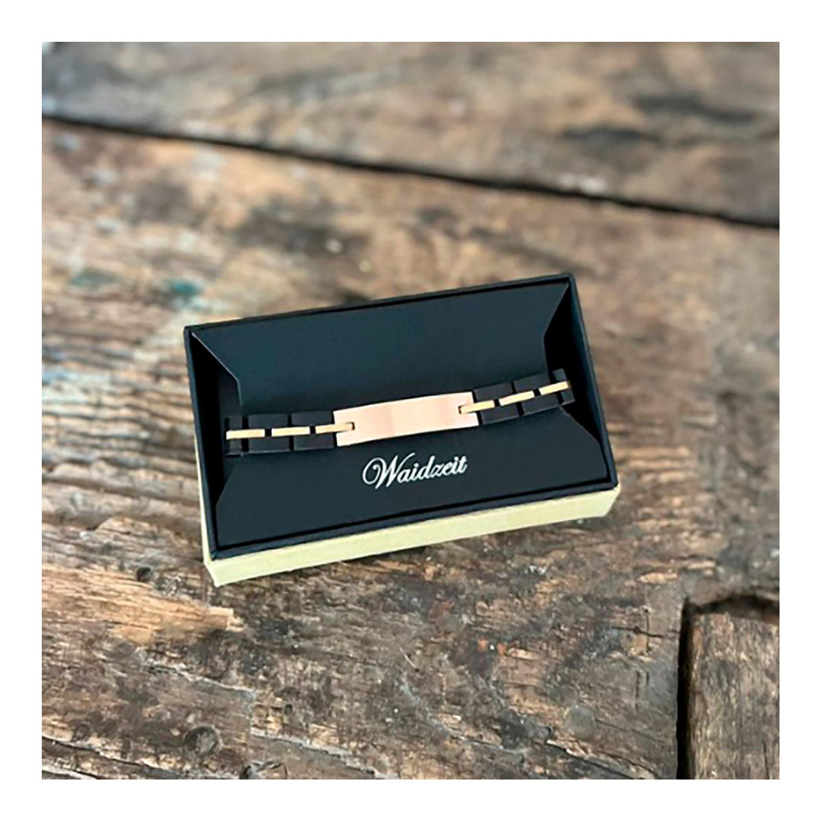 Elementarmband unisex Ebenholz