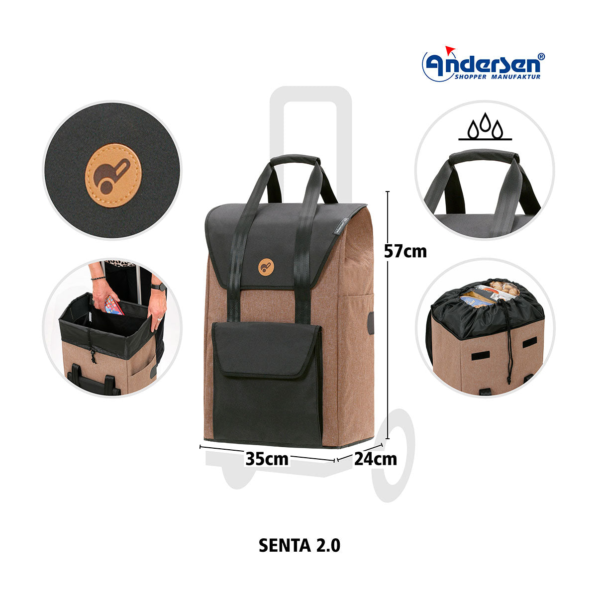 Quattro Shopper Senta 2.0 - sand