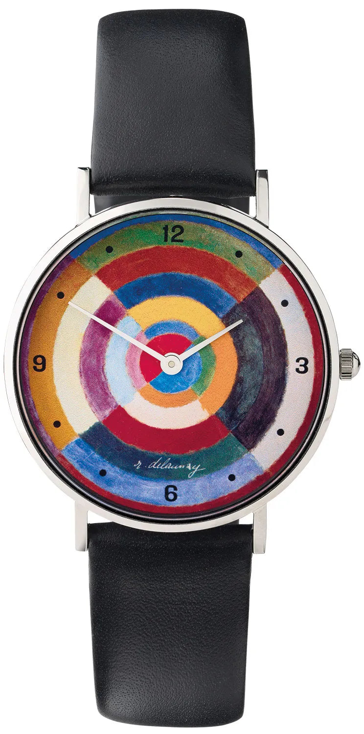 Robert Delaunay: Künstler-Armbanduhr "Disque (Le premier disque)" - Unisex