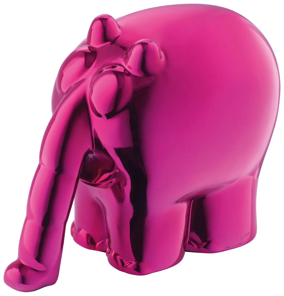 Otto Waalkes: Skulptur "Ottifant" - Version in Kunstguss Metallic-Pink