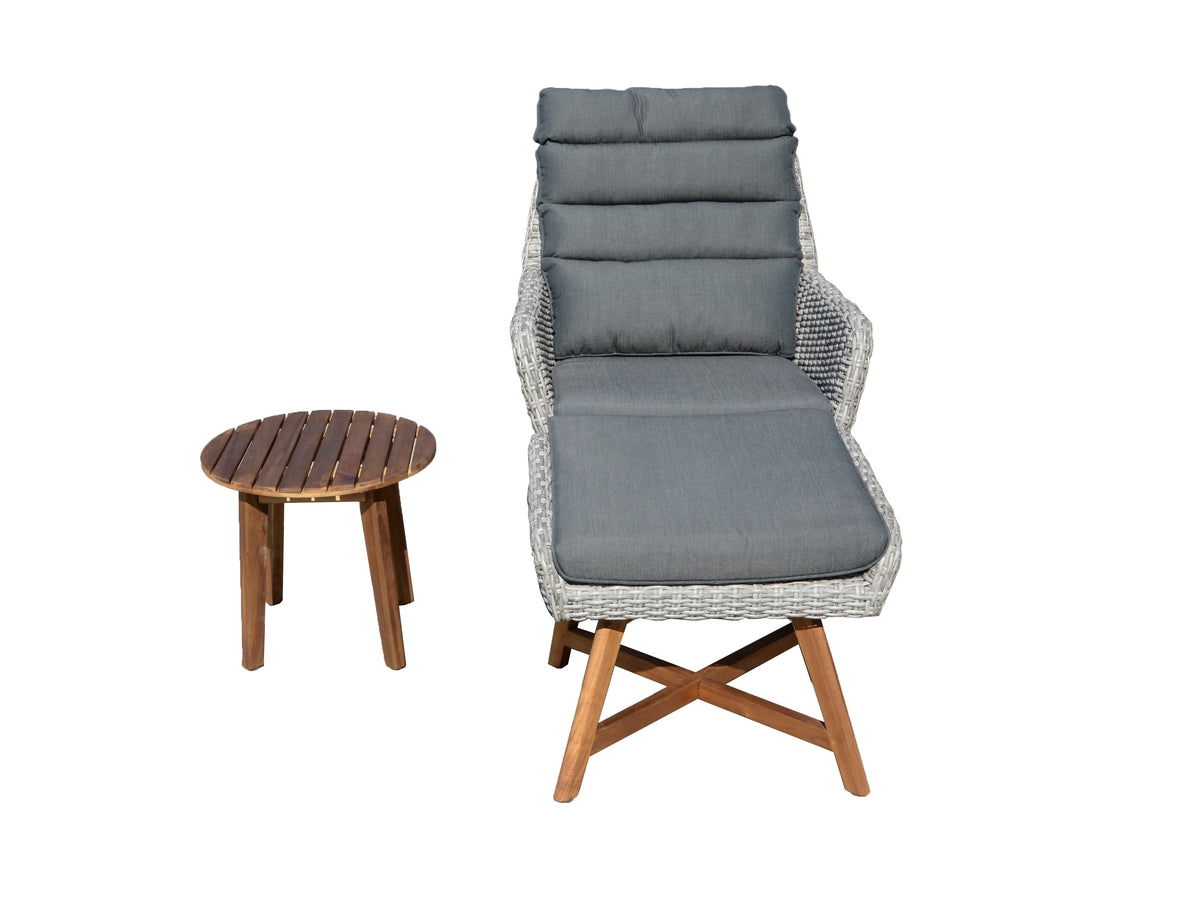 Lounger-Set CALVIA (grau)