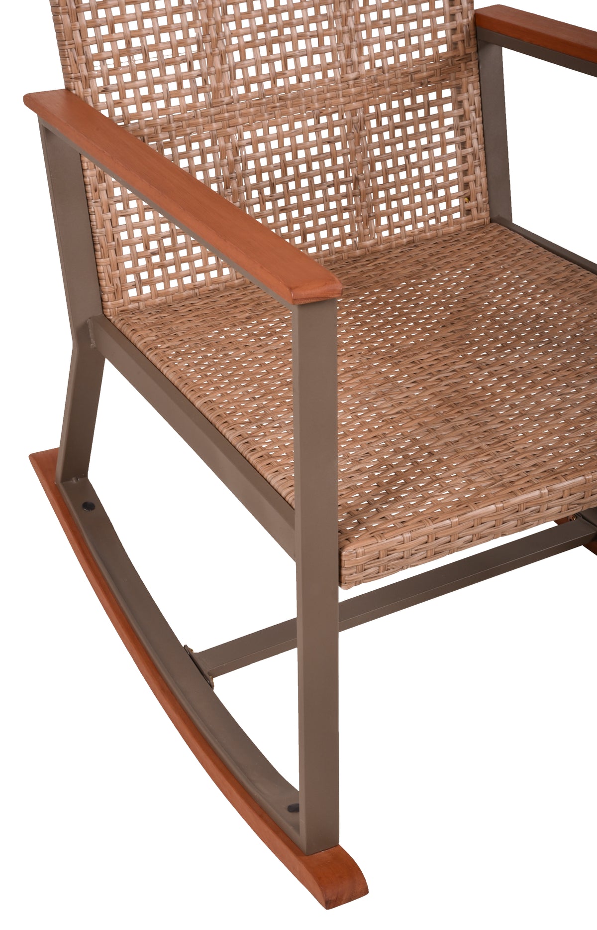 Schaukelstuhl Set SINALOA (Teak Look)