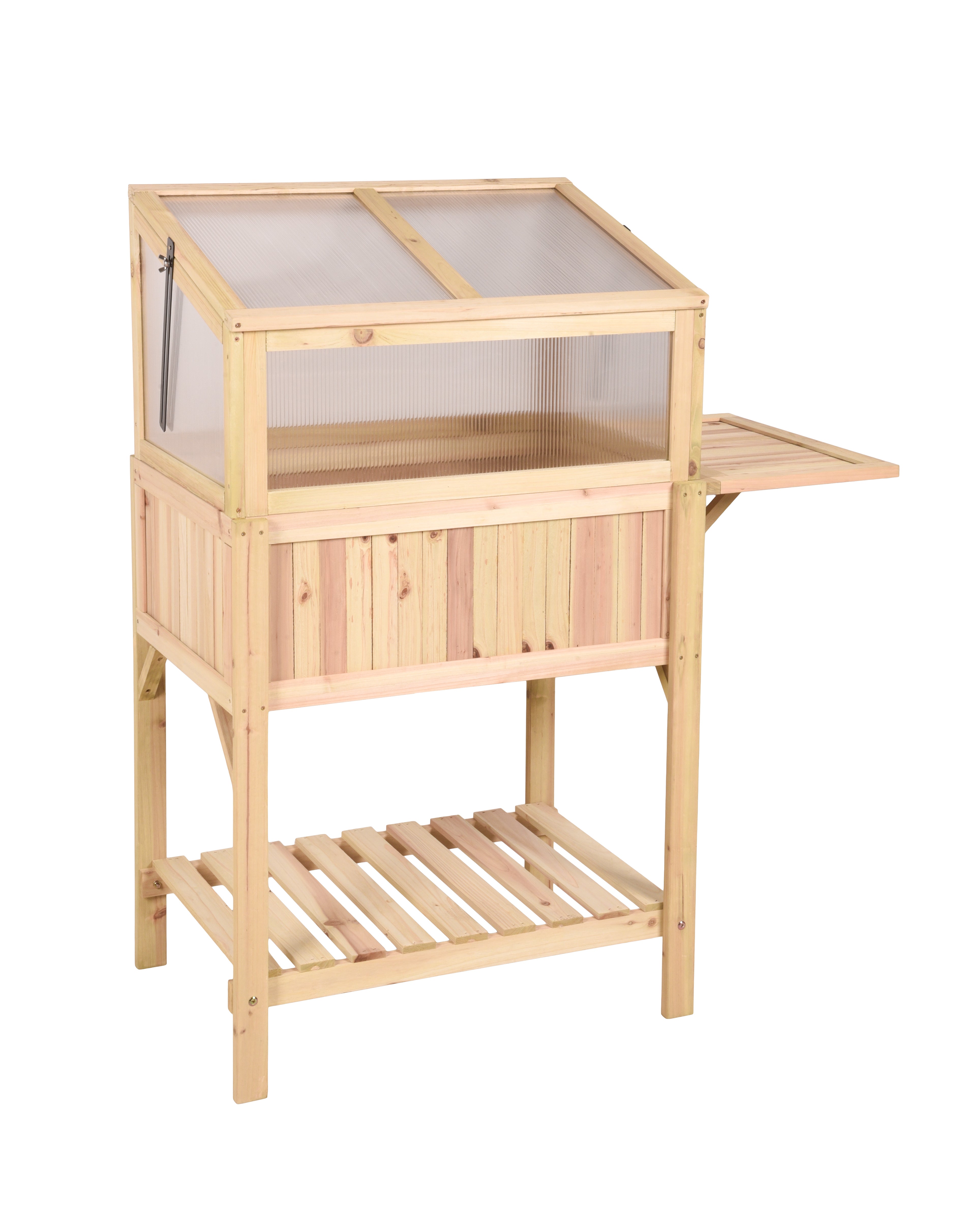 Gewächshaus aus Holz