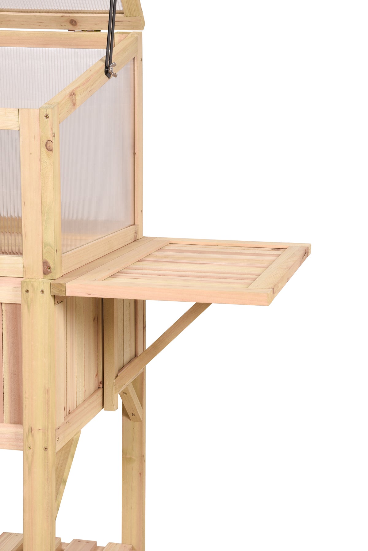Gewächshaus aus Holz