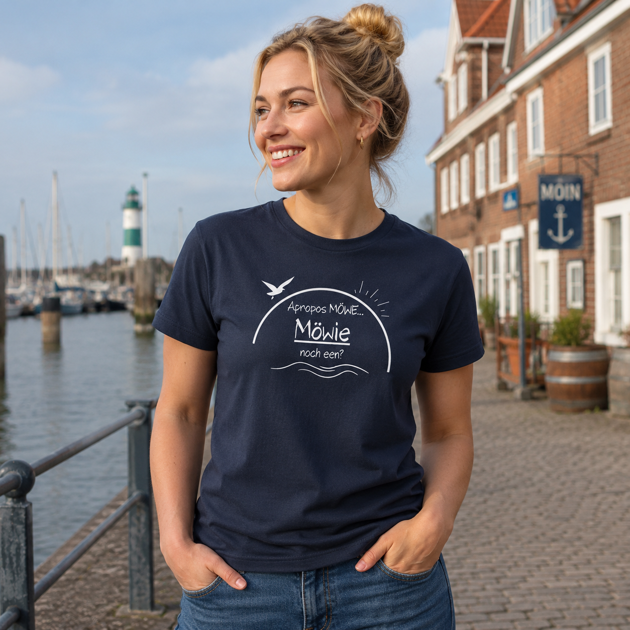 T-Shirt "Apropos MÖWE..." för Frolüü