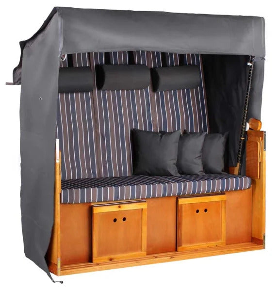 bene protect Strandkorb Schutzhülle Aero Protect Größe M Dunkelgrau