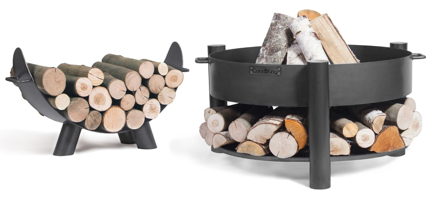 Feuerschale Washington rund mit Griffen - Ø 60 cm