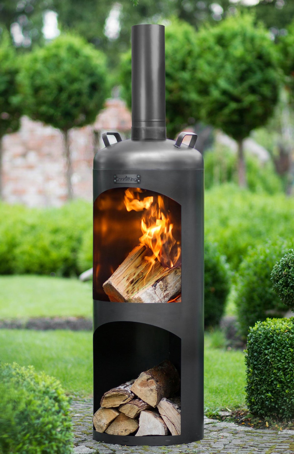 bene on fire Gartenofen Massachusetts rund - 158 cm
