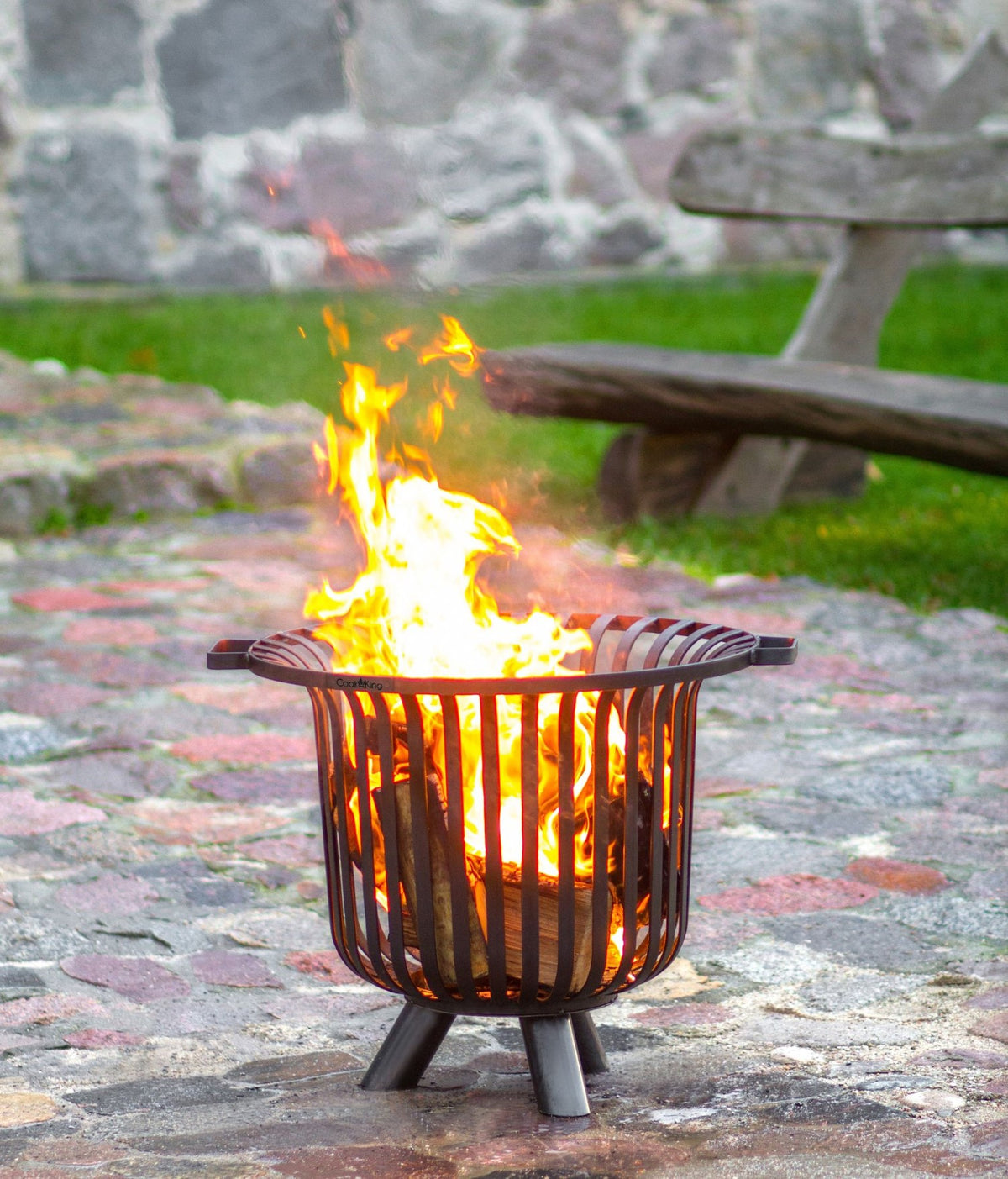 bene on fire Feuerkorb Tennessee rund - Ø 60 cm