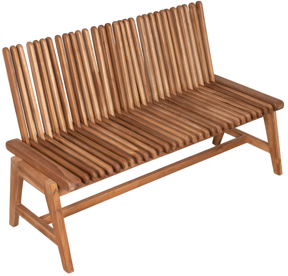 Gartenbank Leeds Teak 130 cm Multifunktion