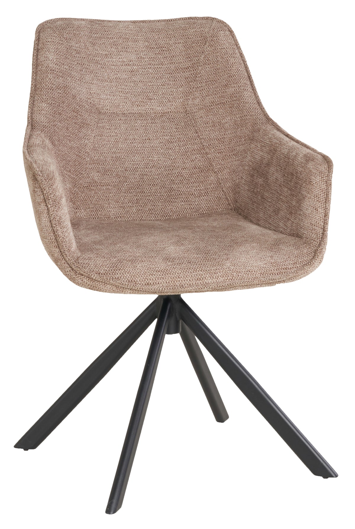 Esszimmer Set San Carlo light brown & Tisch Andria 120cm