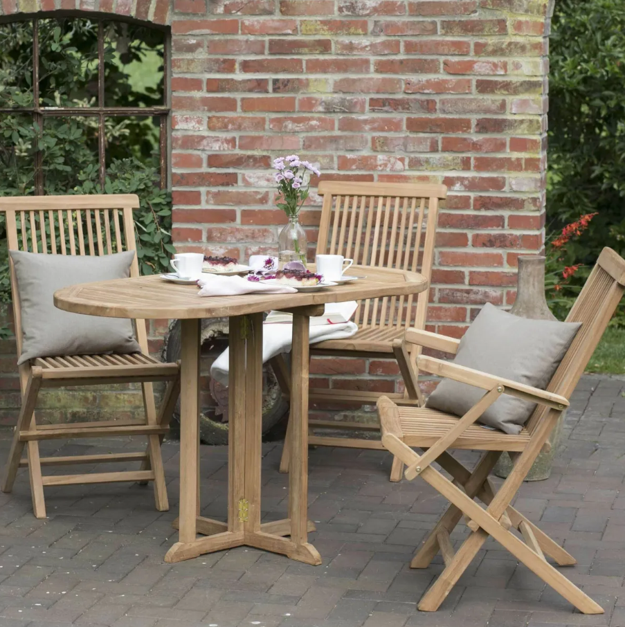 Teakholz Klapptisch Balcony (120 x 60 cm)