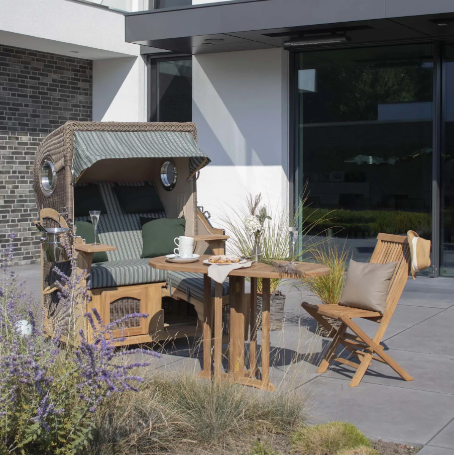 Teakholz Klapptisch Balcony (120 x 60 cm)