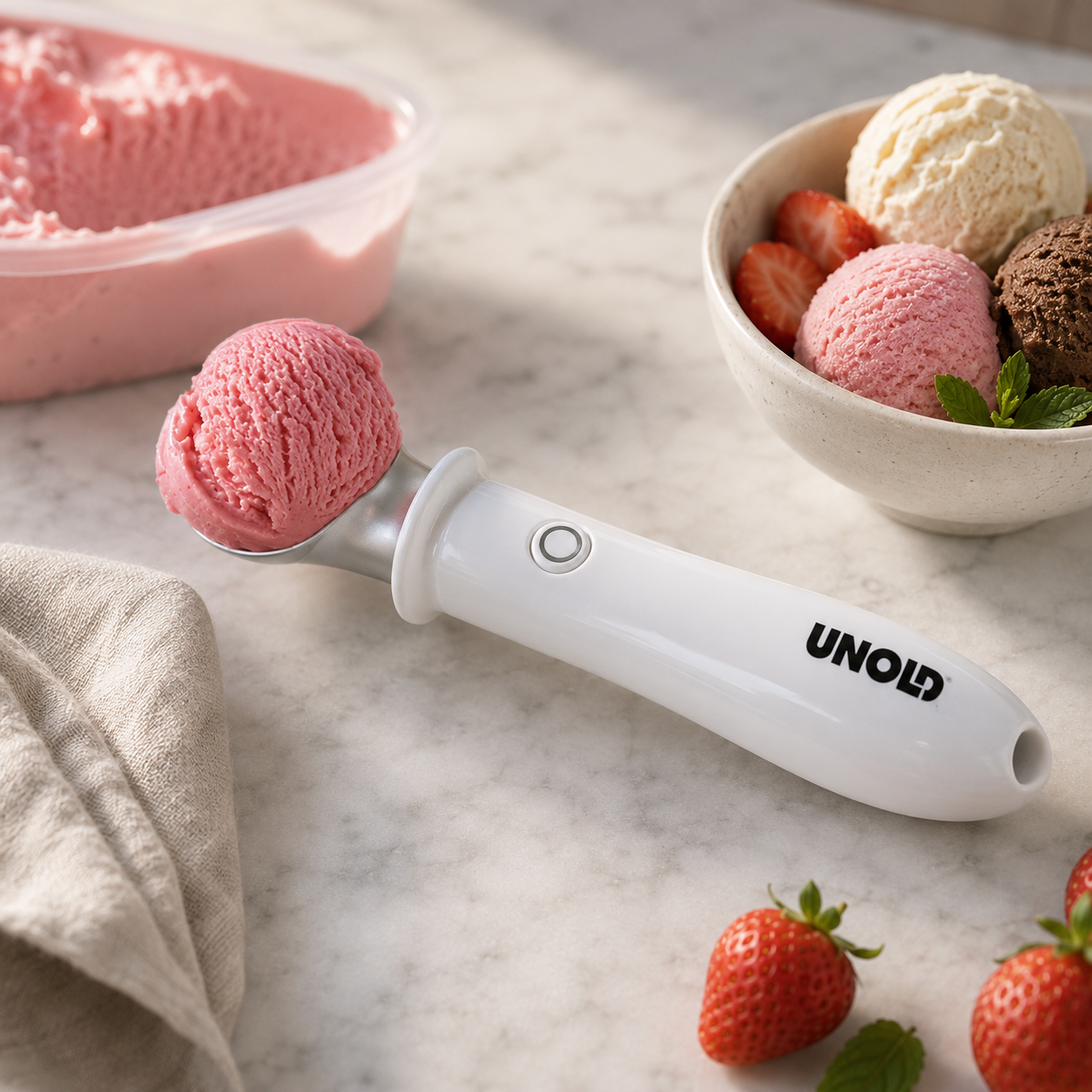 Carlo - der beheizte Eisportionierer