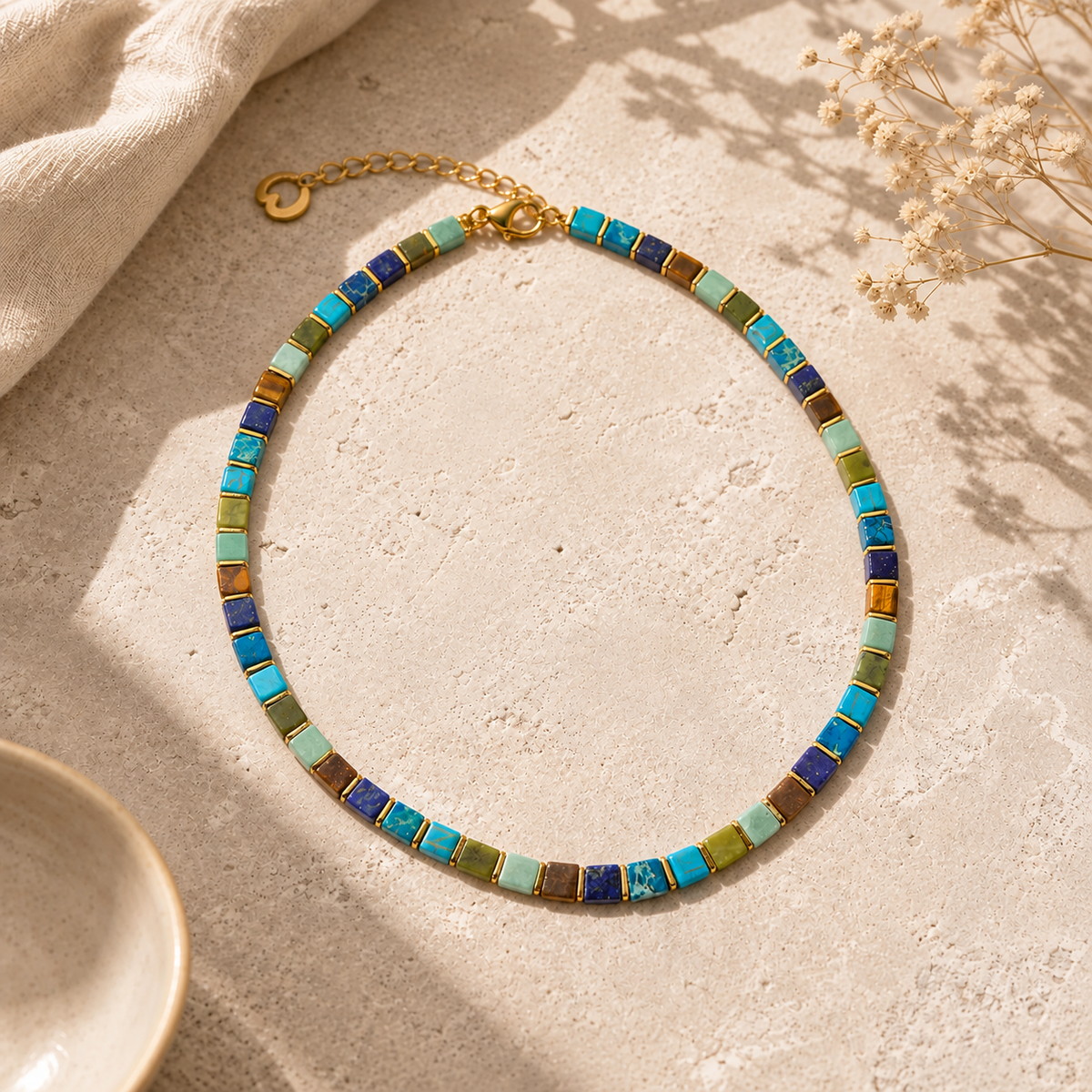Petra Waszak: Collier "Bergsee"