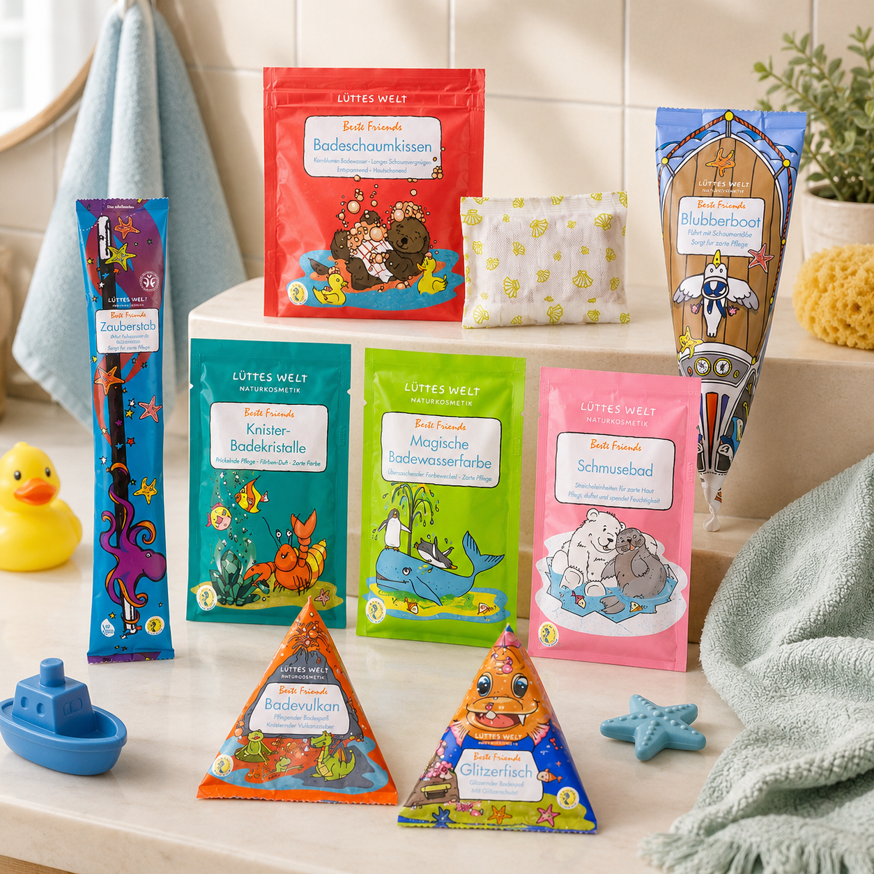 Pflege-Set für Kinder - Lüttes Welt