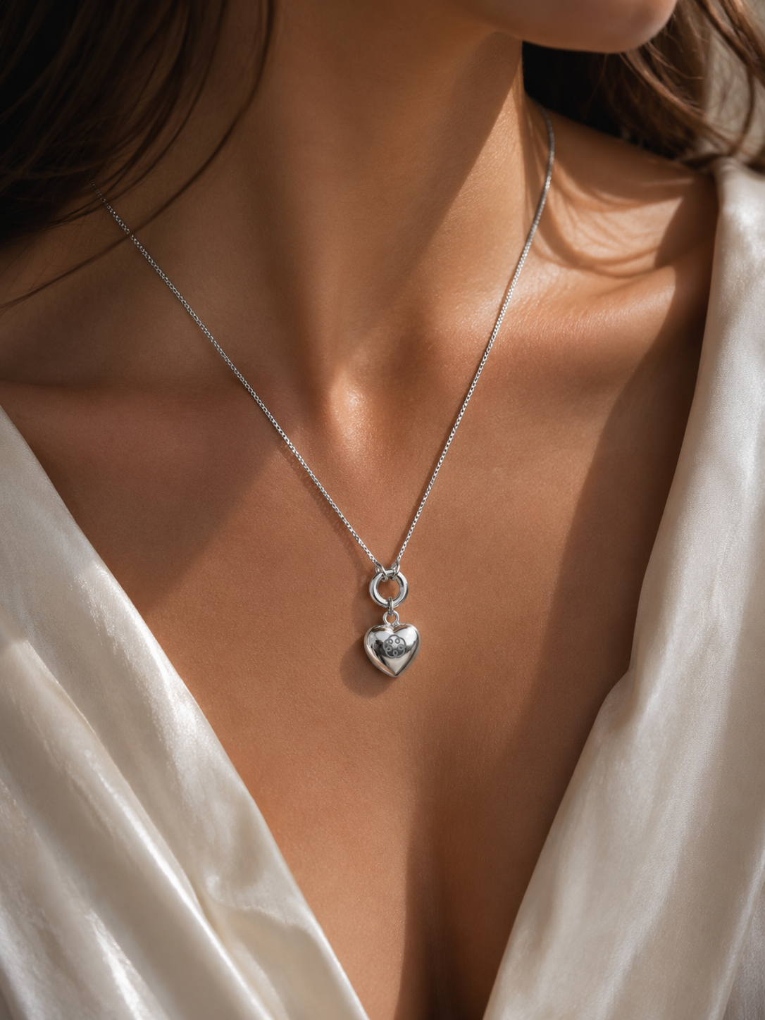 Venus-Code-Kette Silber