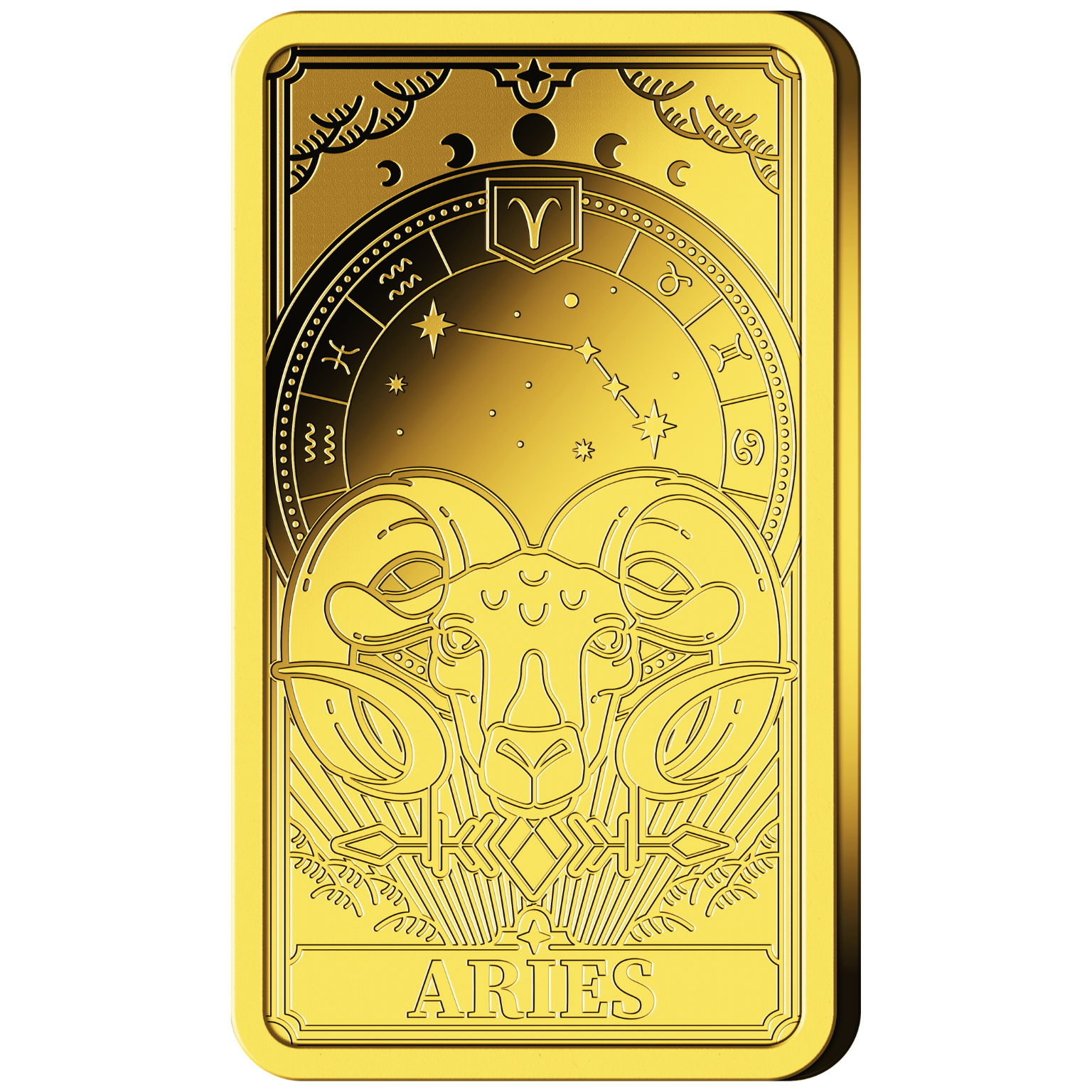 Goldbarren Sternzeichen Widder | 21.03. - 20.04. (mit Zertifikat)
