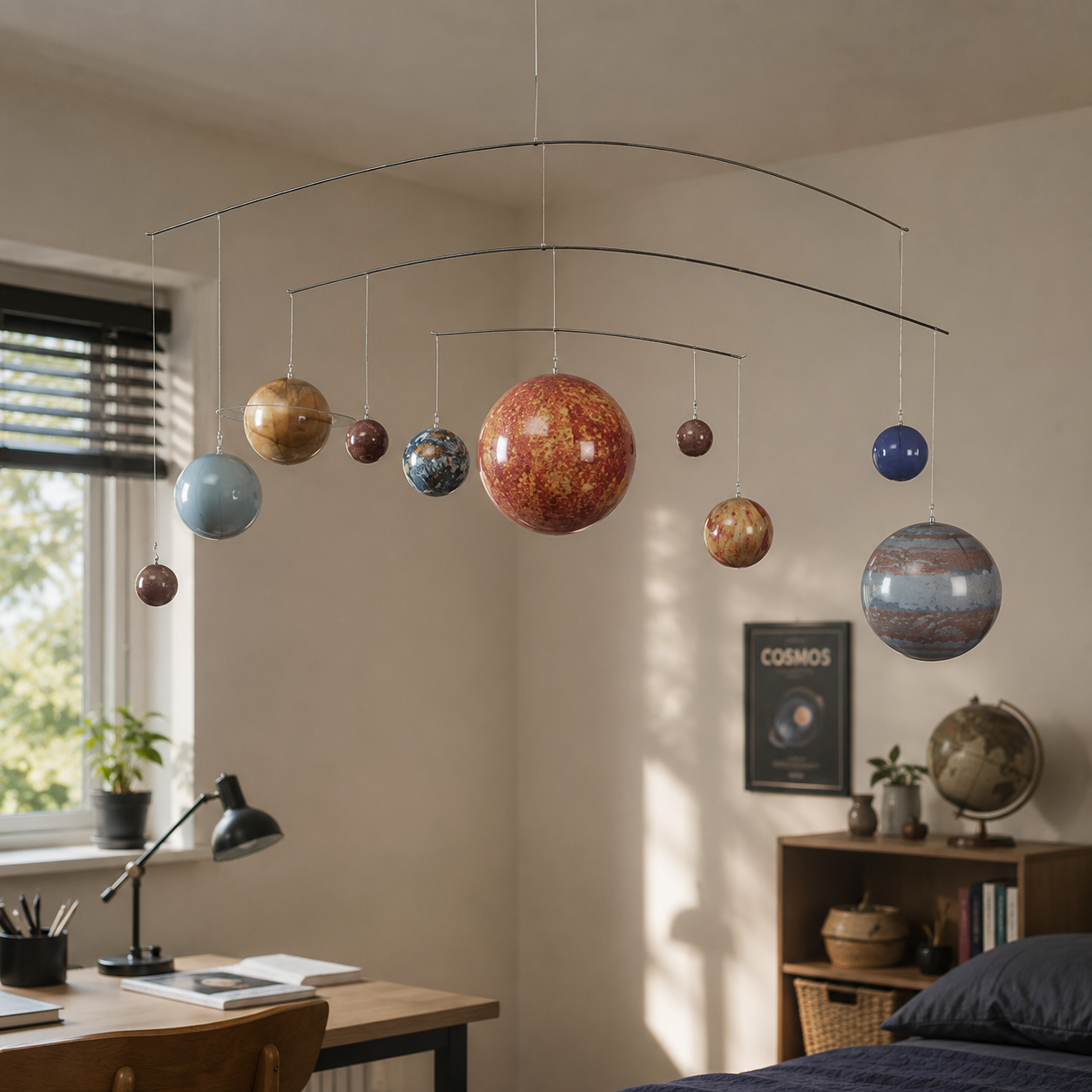 Decken-Mobile "Sonnensystem"