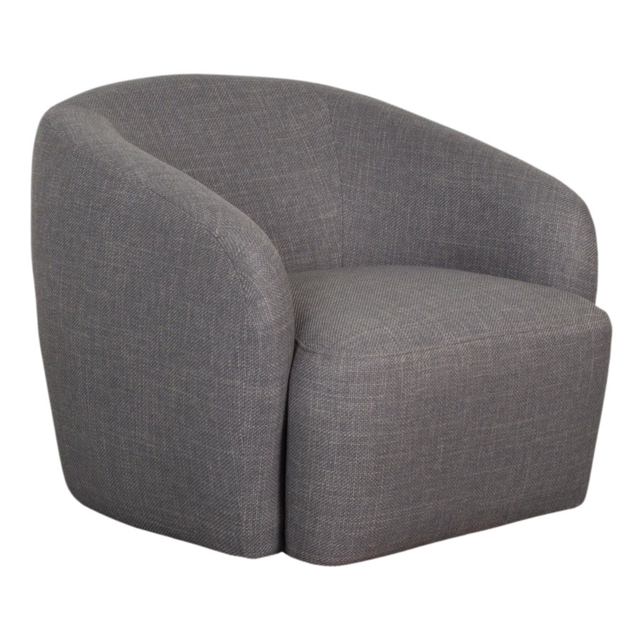 Loungesessel Loconia Grey (drehbar)