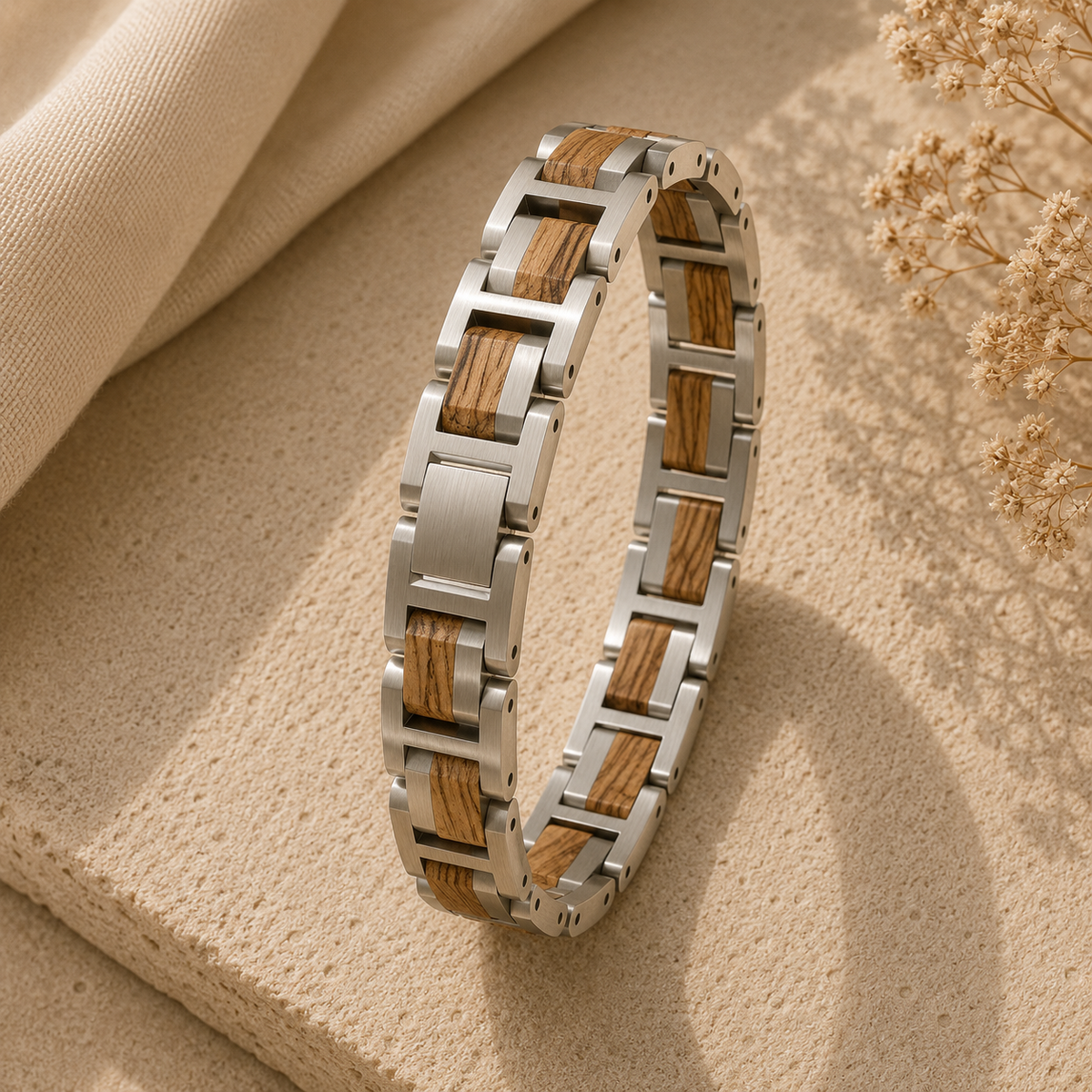 Elementarmband Damen Barrique Silber