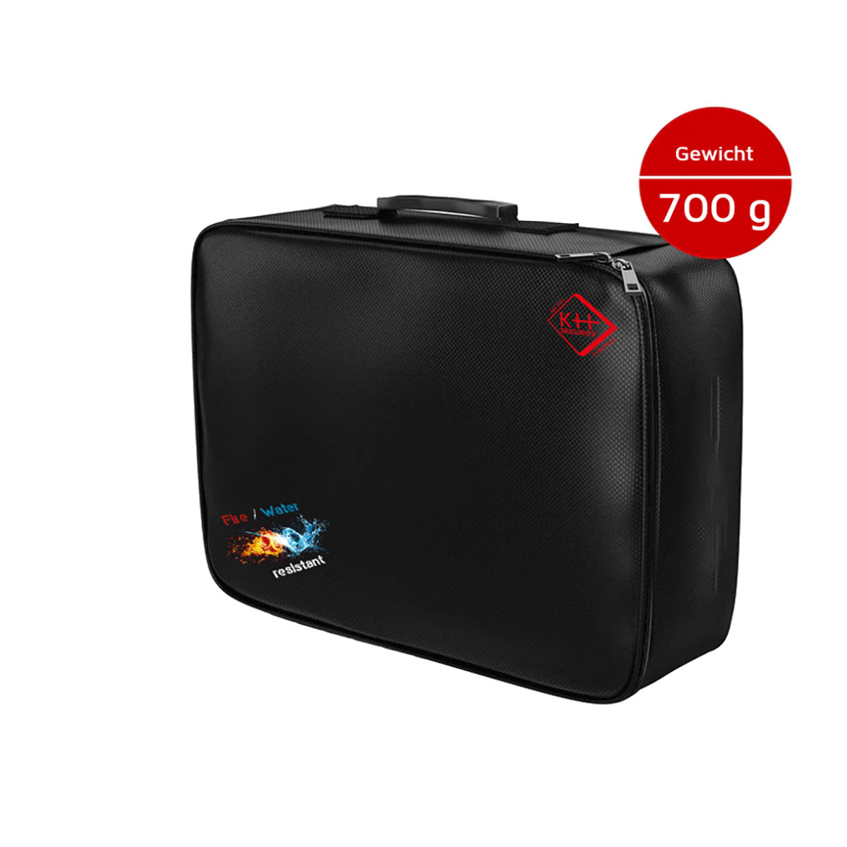 Feuerfester Dokumenten-Organizer mit Zahlenschloss