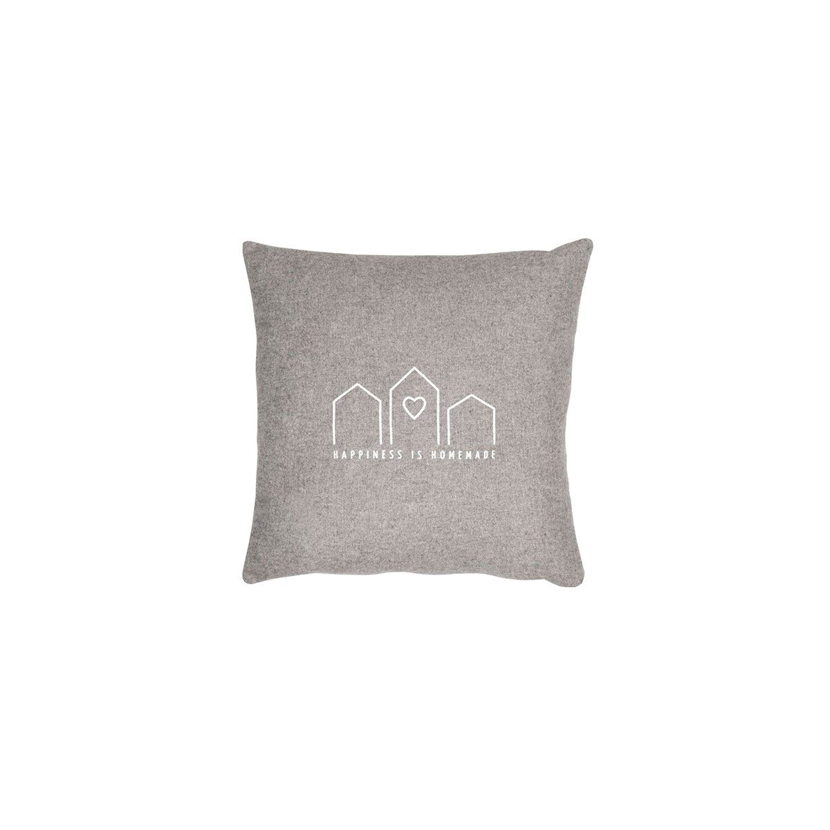 Flanell Zirbenkissen (Hellgrau, 30x30cm)