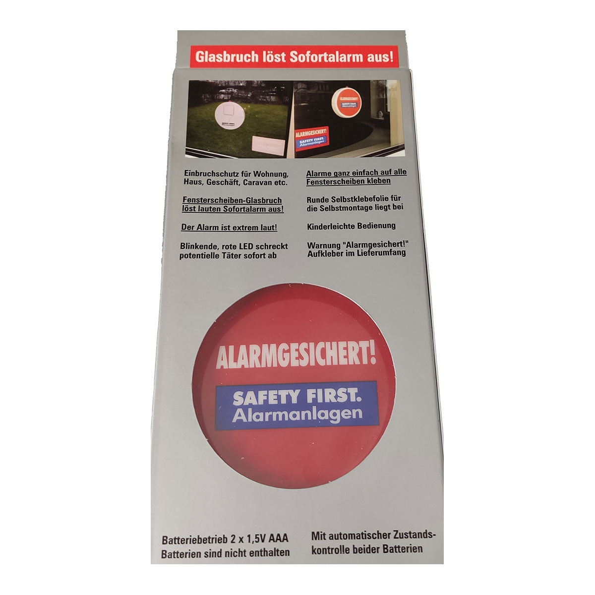 Glasbruchalarm 2er-Set