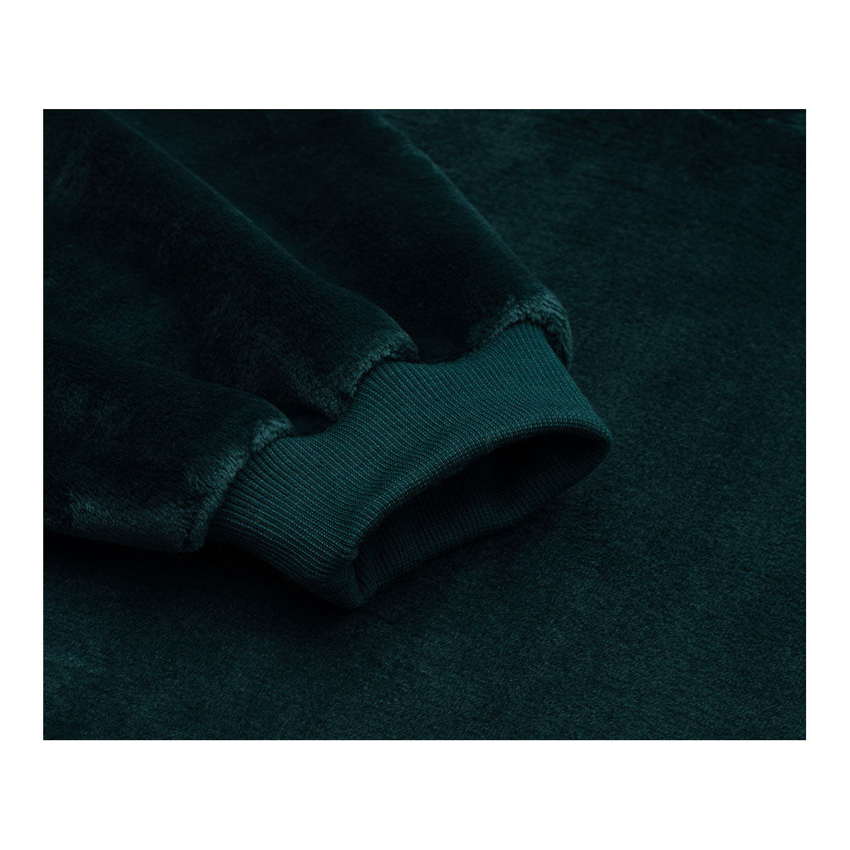 Hoodie Kuscheldecke mit Kapuze (dunkelgrün)