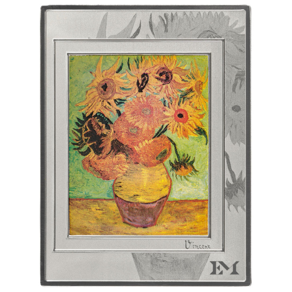 Silberbarren Ewige Meisterwerke - "Sonnenblumen" von Vincent van Gogh
