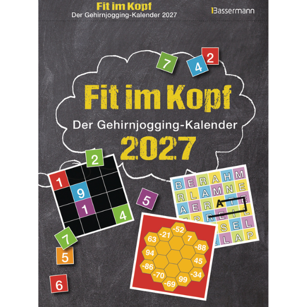 Fit im Kopf - Der Gehirnjogging-Kalender 2027