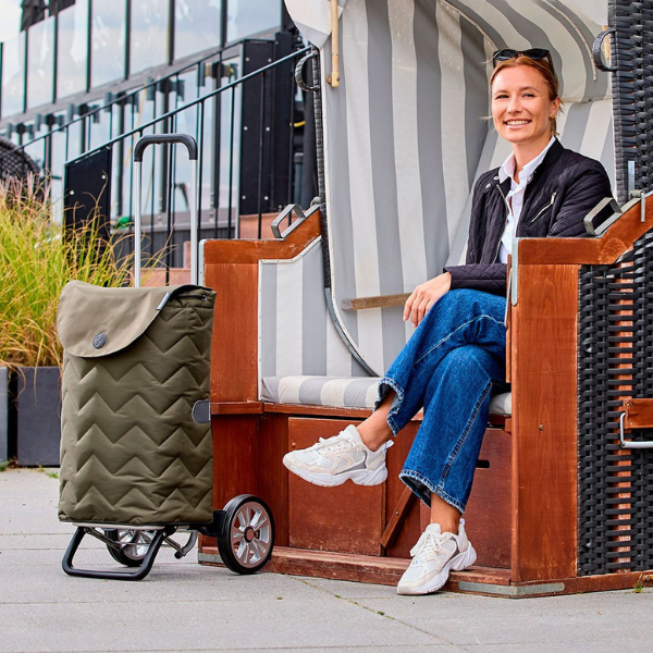 Alu Star Shopper Hilma oliv