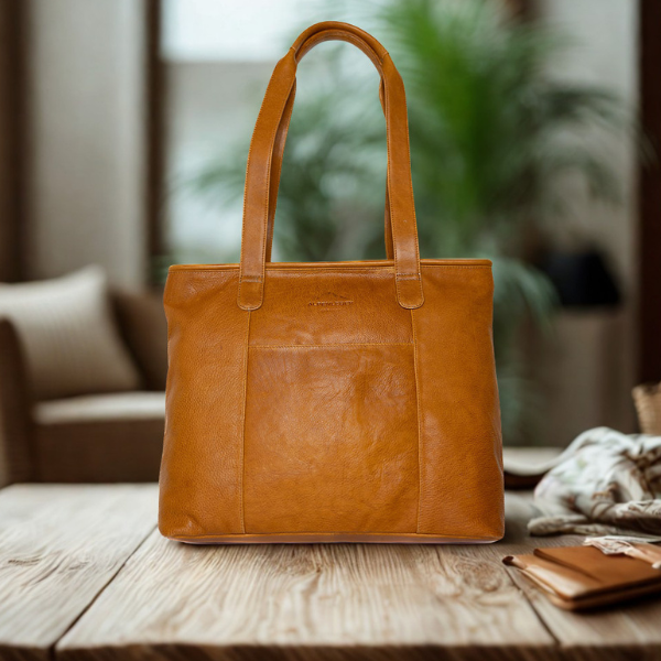 Shopper MADRID - golden amber