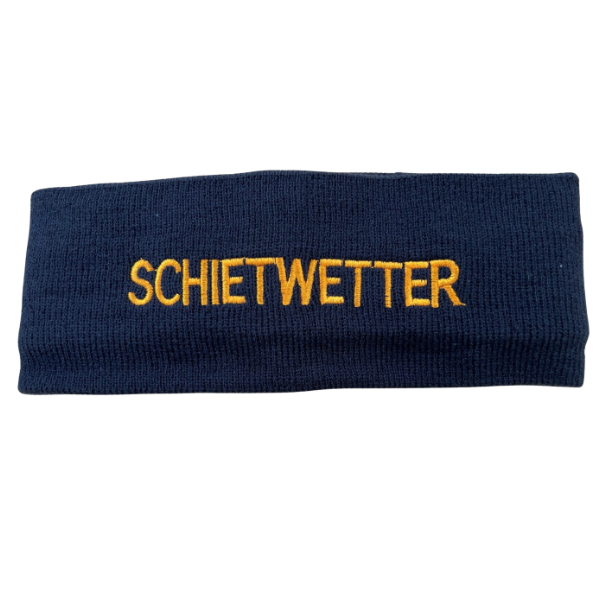 Stirnband "Schietwetter"