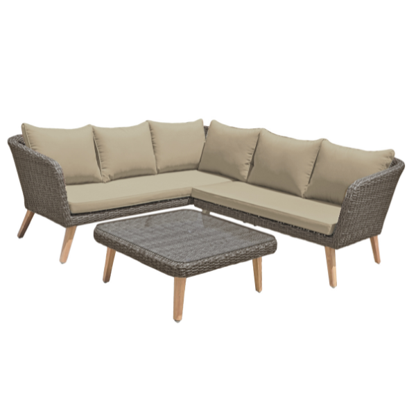 Lounge-Set PAMPLONA (anisbraun)