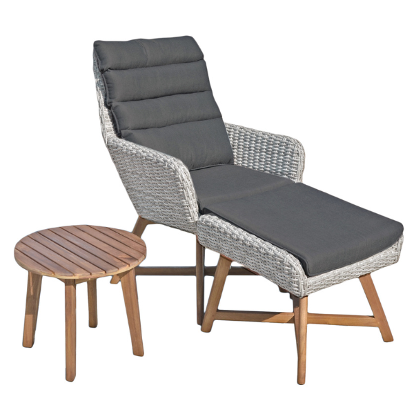 Lounger-Set CALVIA (grau)