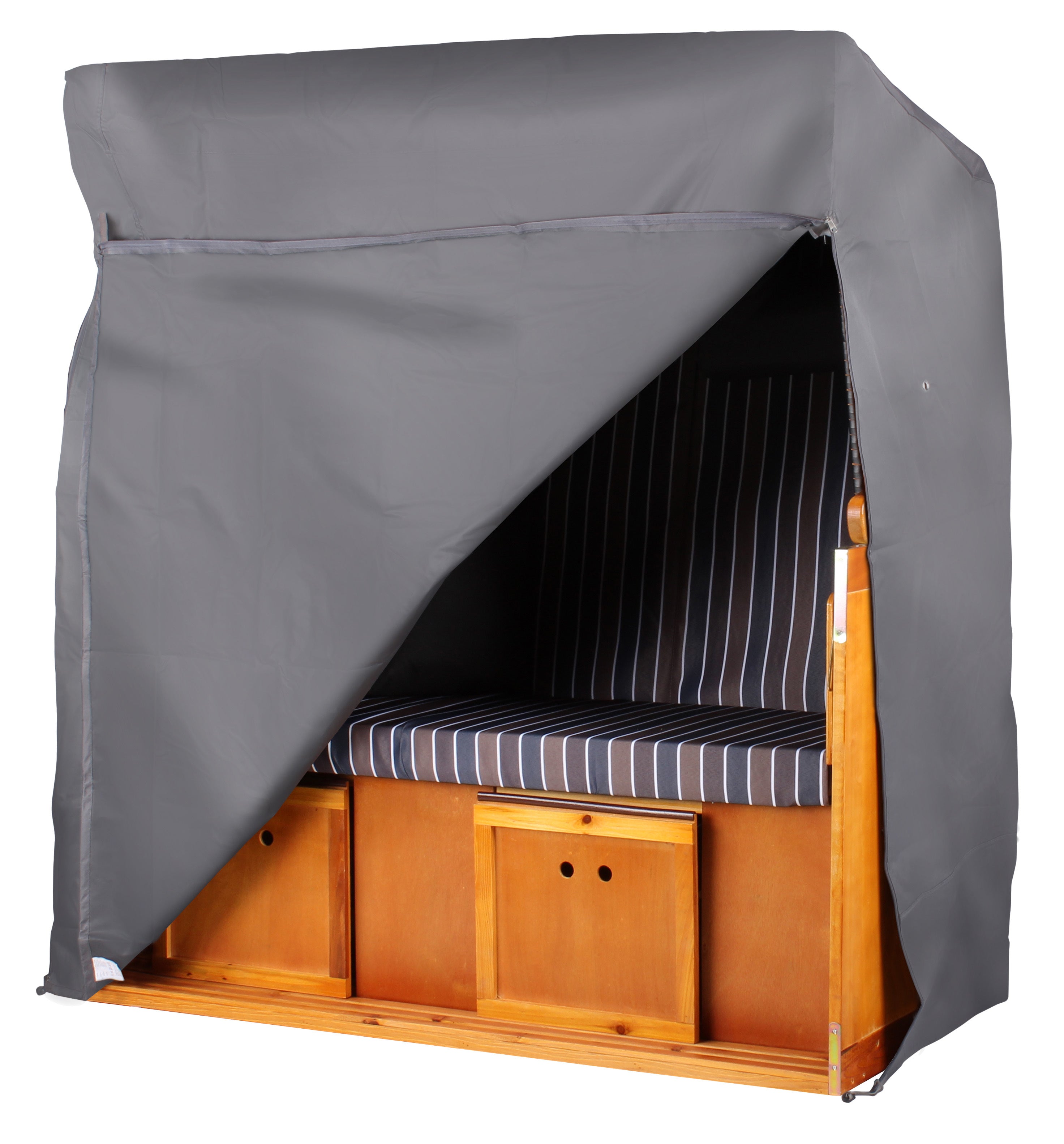 bene protect Strandkorb Schutzhülle Aero Protect Größe XXL 170 cm Breite Dunkelgrau