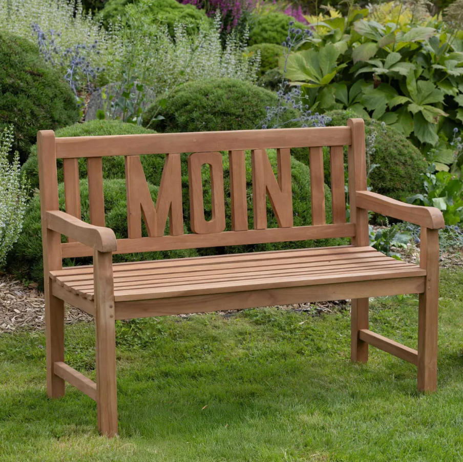 Teakholz Gartenbank MOIN 120 cm