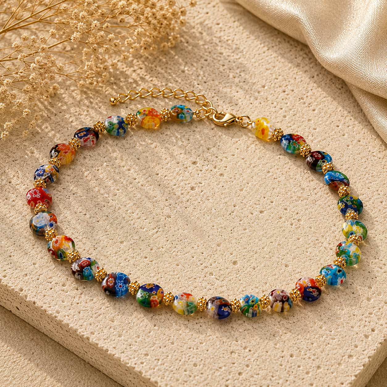 Petra Waszak: Collier "Mille Fiori"