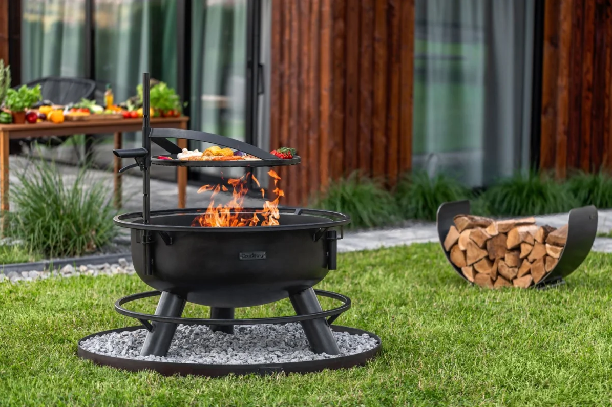 bene on fire Feuerschalen Grillrost Ø 60 cm mit Griff für Arizona und Washington