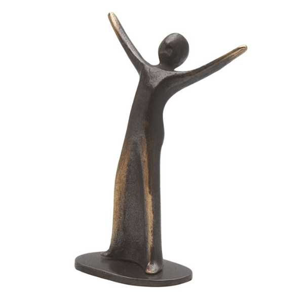Bronzefigur "Freude"