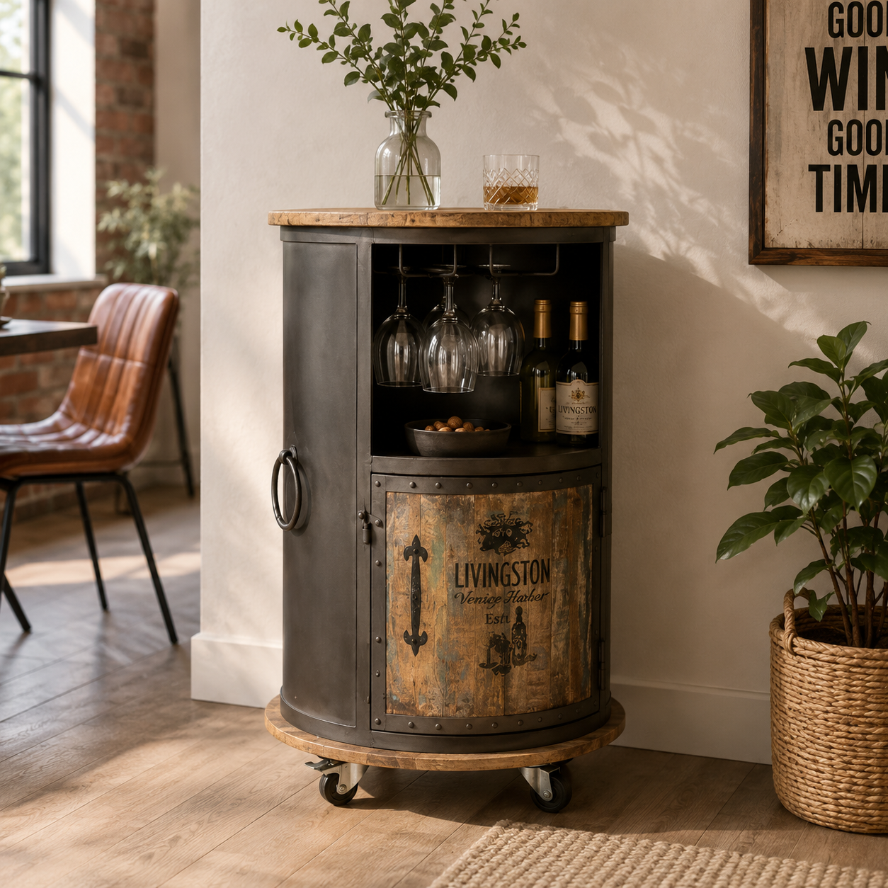 Weinbar 85cm LUNI