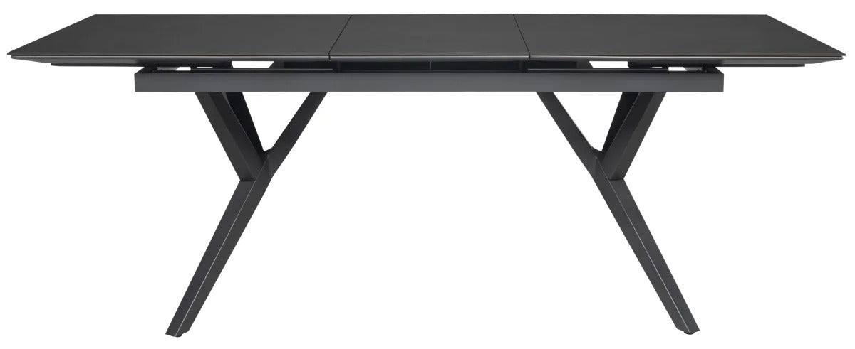 Ausziehtisch Valor 160/210 x 90 cm dark grey Aluminium