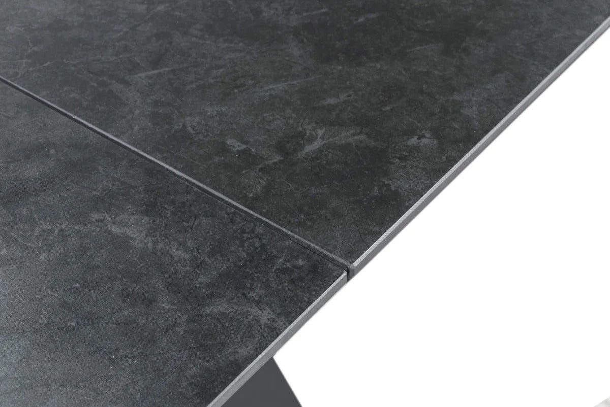 Ausziehtisch Valor 160/210 x 90 cm dark grey Aluminium