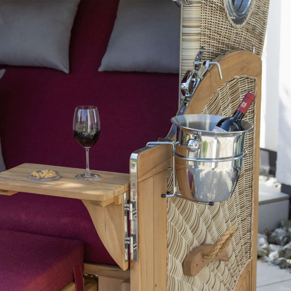 Strandkorb Zubehör Sekt-/Champagnerkühler