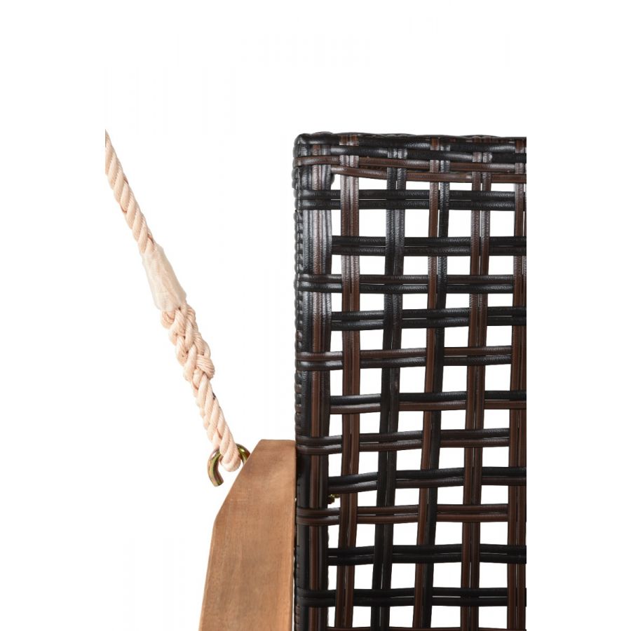 Hängebank Cuneo Dunkelbraun