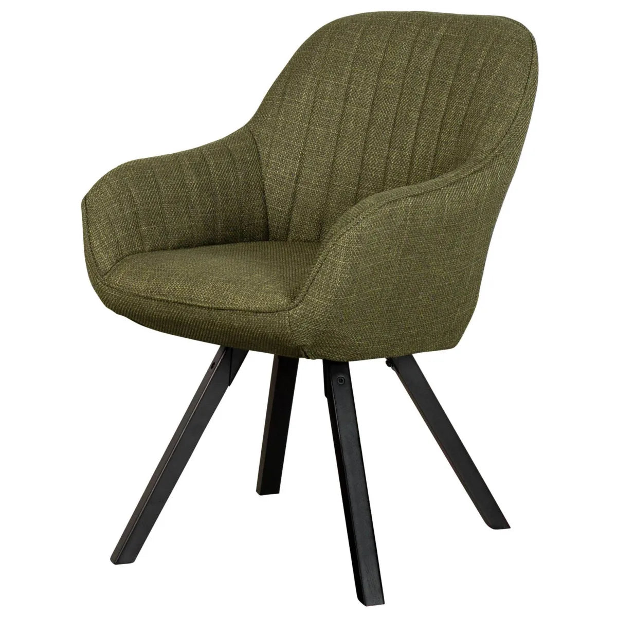 Diningsessel Matera grün (drehbar)