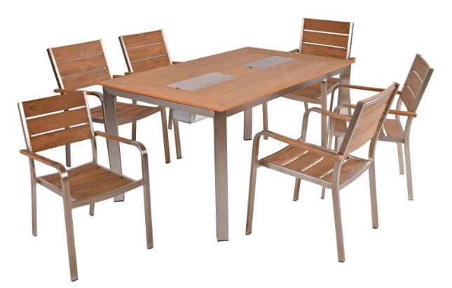 Tischgruppe FLORENCE 10, 7-tlg.