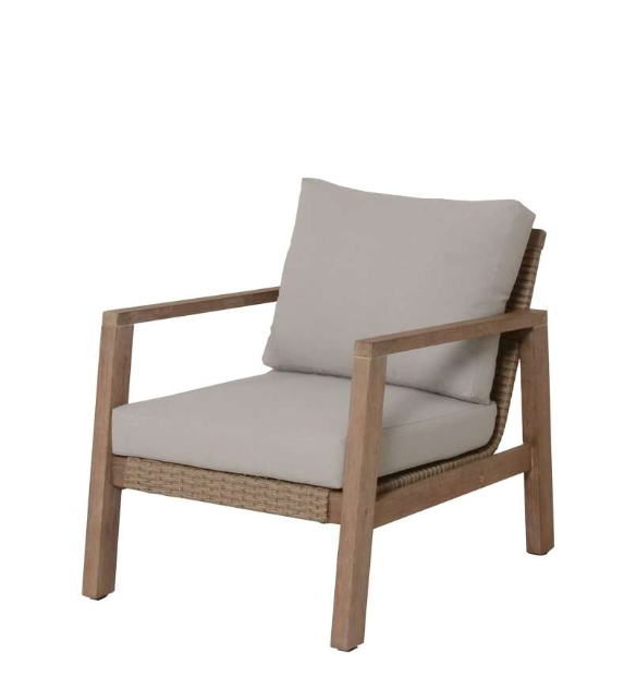 Lounge-Set SAN MATEO, 4-teilig, inkl. Kissen