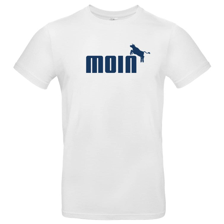 T-Shirt "MOIN mit Kuh" för Mannslüü